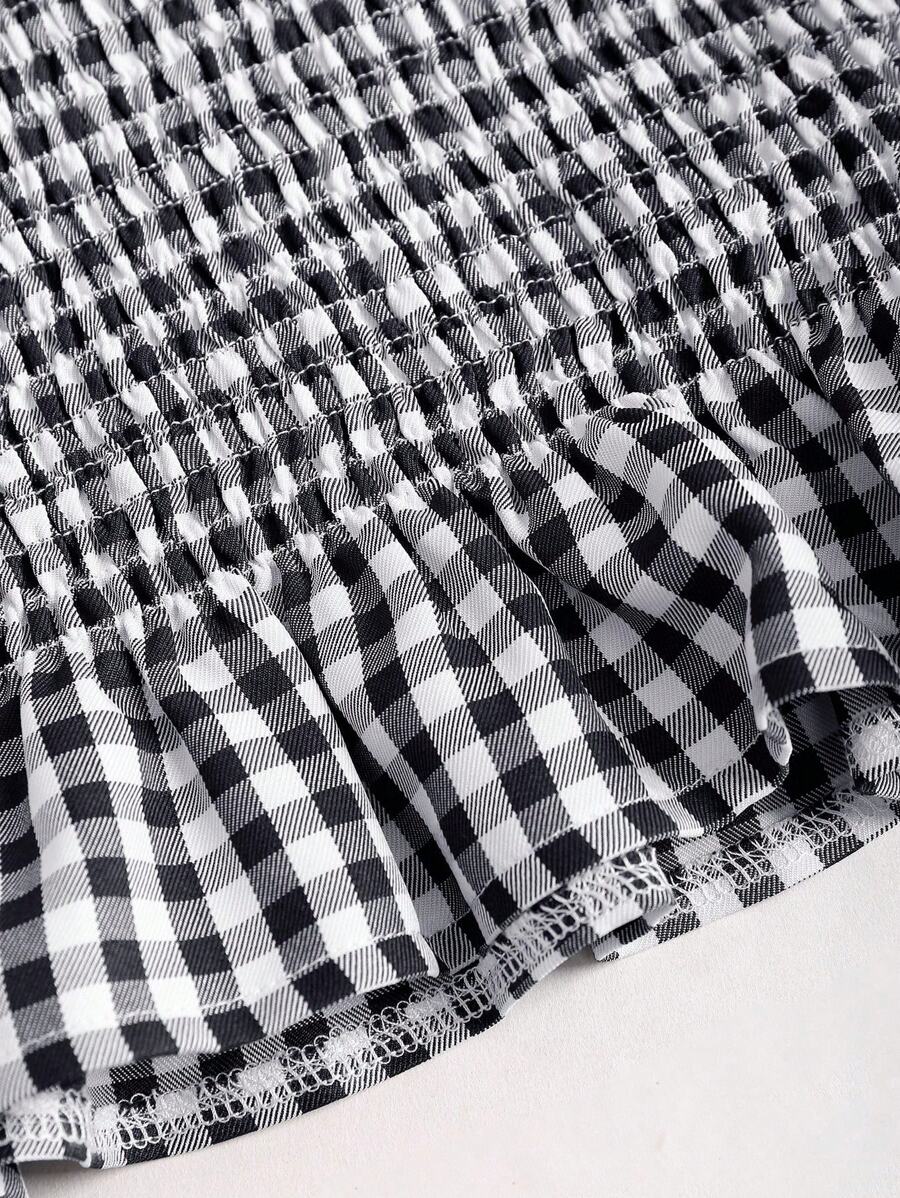 Blusa de tirantes elegante y versátil de estilo francés