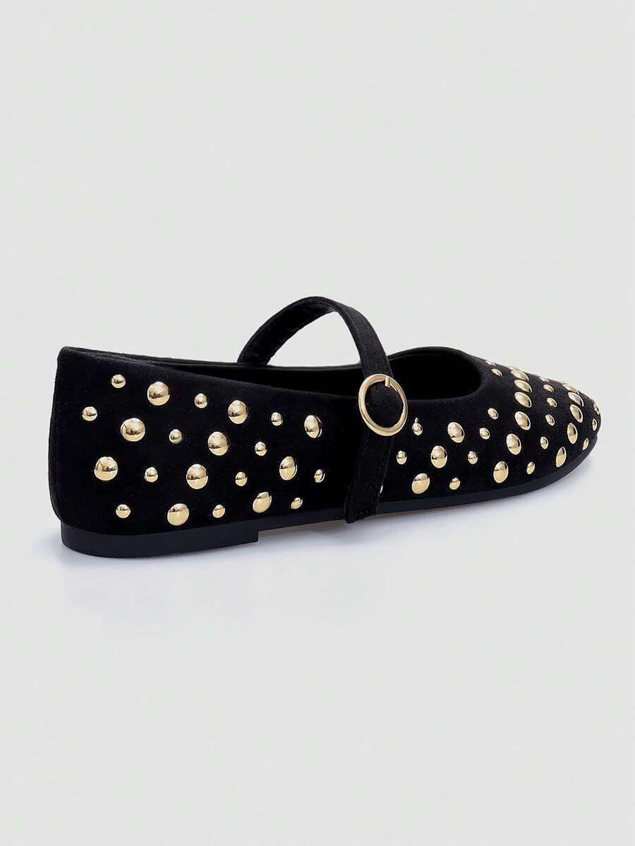 Primavera/Verano Nuevos Zapatos Planos de Lentejuelas