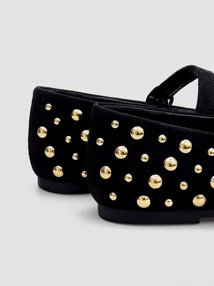 Primavera/Verano Nuevos Zapatos Planos de Lentejuelas
