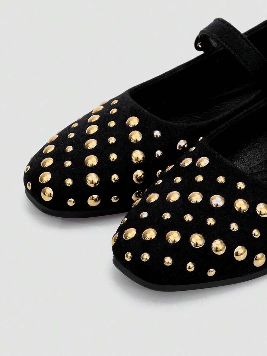 Primavera/Verano Nuevos Zapatos Planos de Lentejuelas