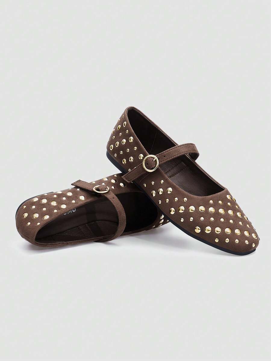 Primavera/Verano Nuevos Zapatos Planos de Lentejuelas