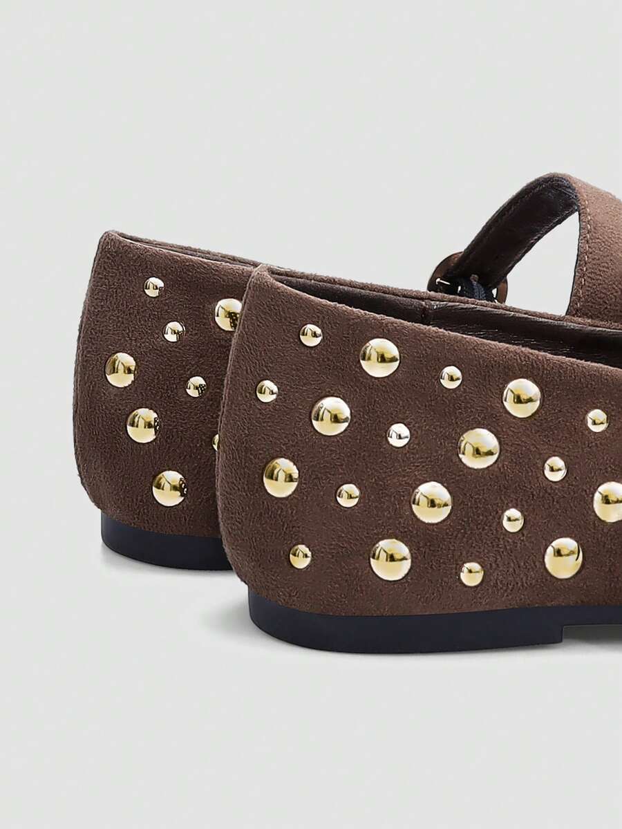 Primavera/Verano Nuevos Zapatos Planos de Lentejuelas