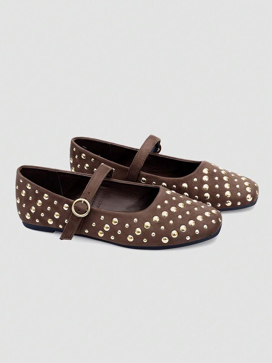 Primavera/Verano Nuevos Zapatos Planos de Lentejuelas
