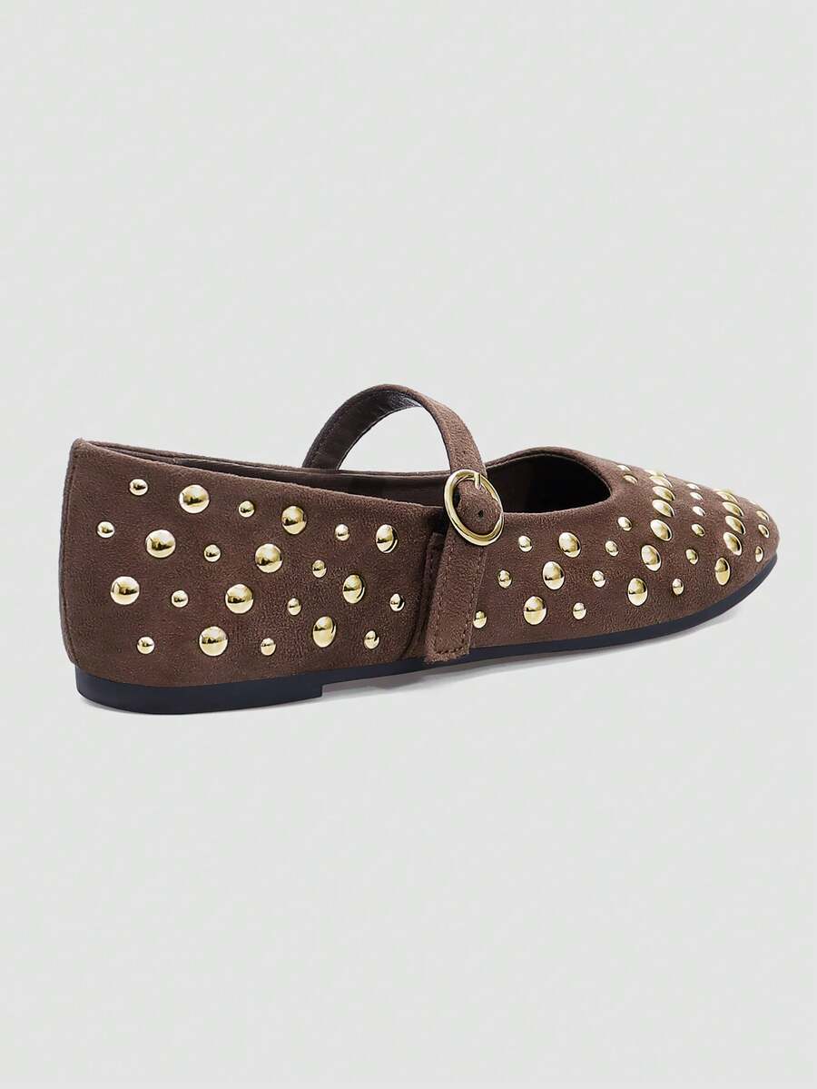 Primavera/Verano Nuevos Zapatos Planos de Lentejuelas