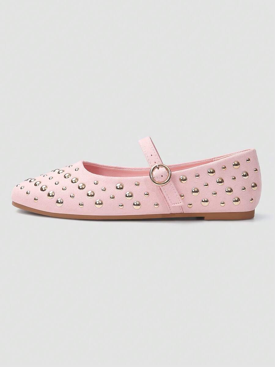 Primavera/Verano Nuevos Zapatos Planos de Lentejuelas