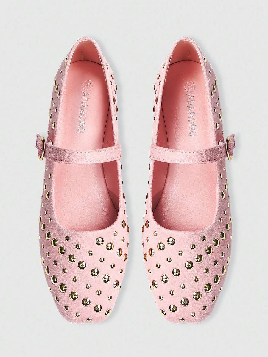 Primavera/Verano Nuevos Zapatos Planos de Lentejuelas