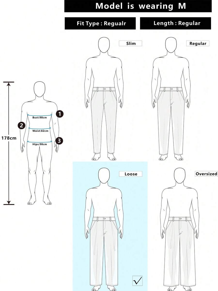 Pantalones de cintura alta y pierna ancha para hombre con frente plisado