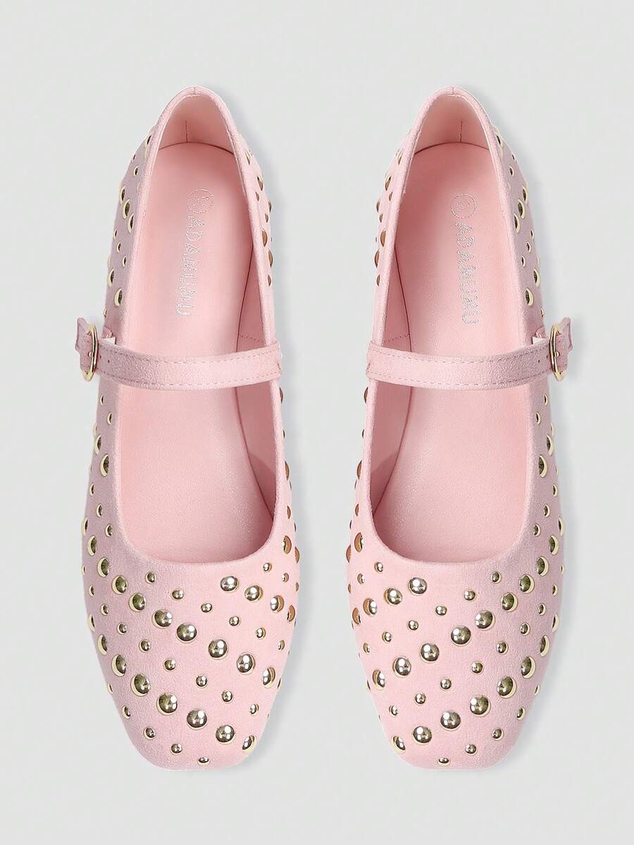 Primavera/Verano Nuevos Zapatos Planos de Lentejuelas