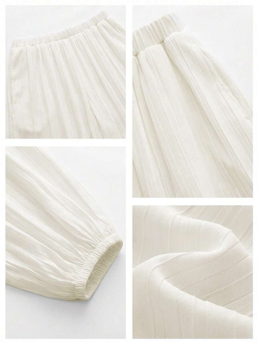Maija Pantalones casuales de unicolor para mujer