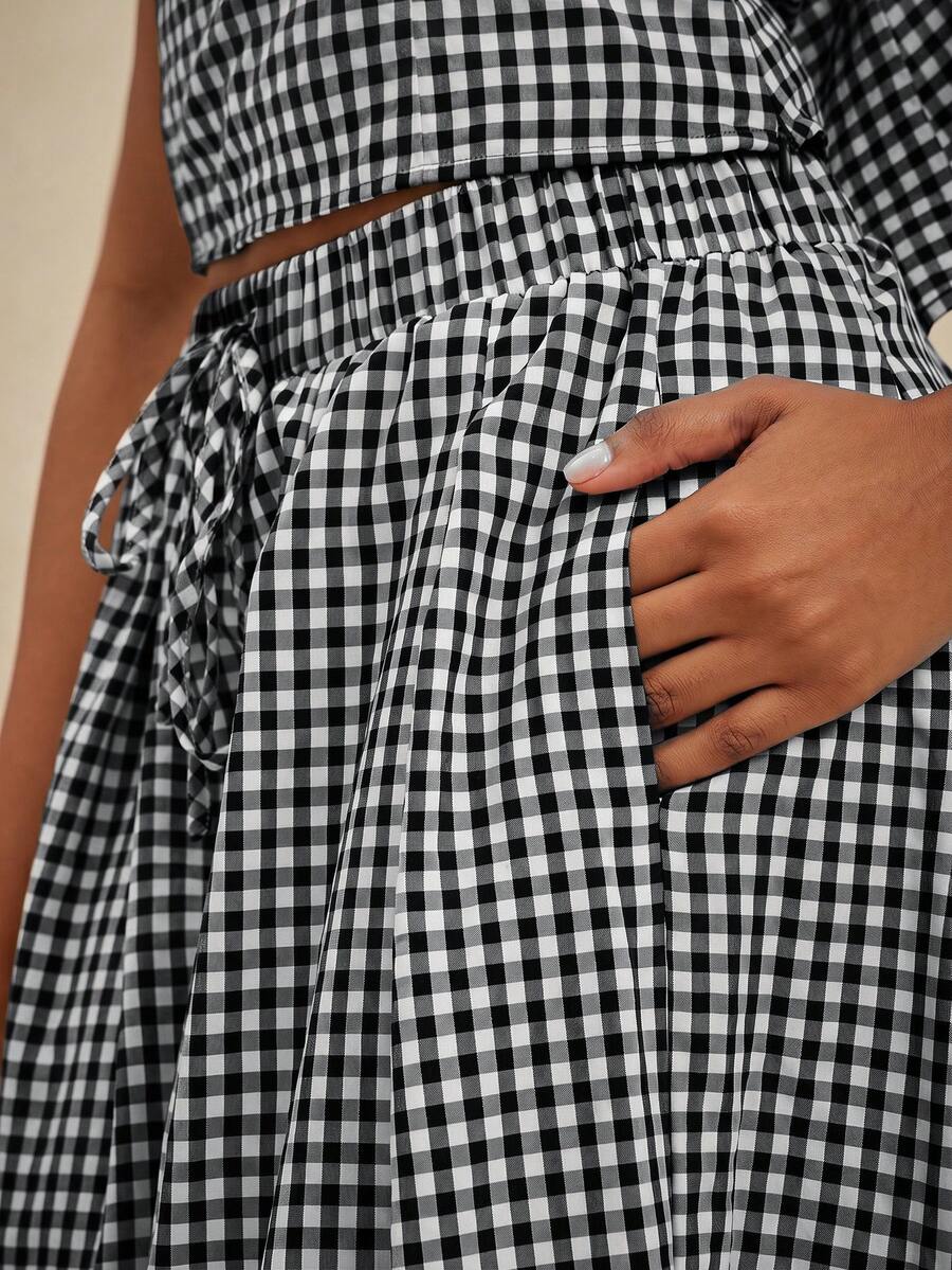 Pantalones de cintura alta, pantalón globo suelto y oversize.