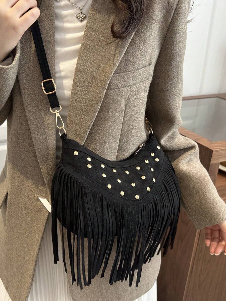 Pieza Bolso bandolera de unicolor