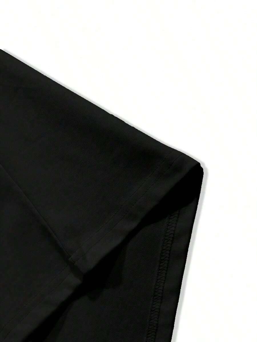 Camiseta de manga corta con estampado para hombre