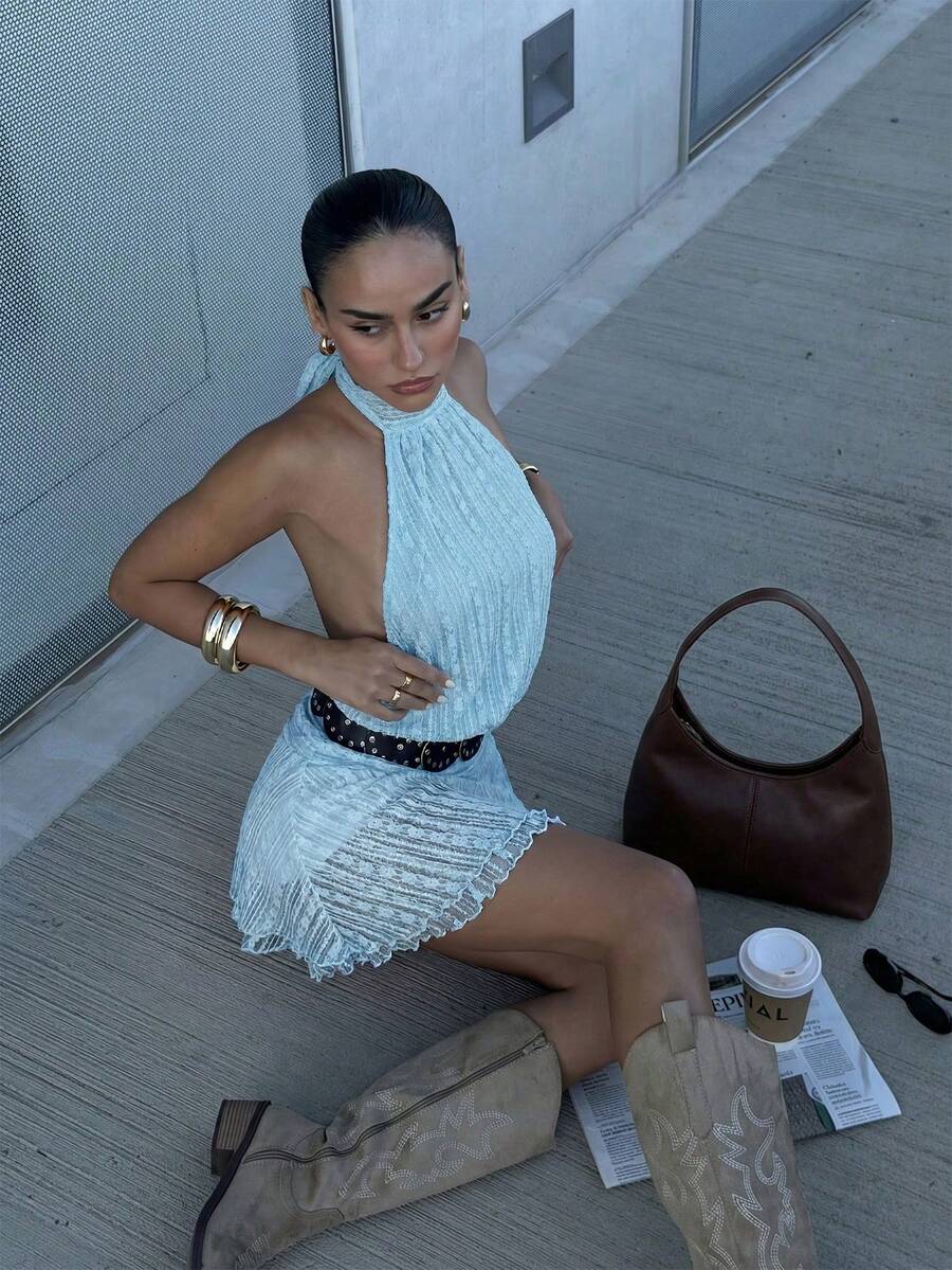 Nuevo vestido mini de mujer