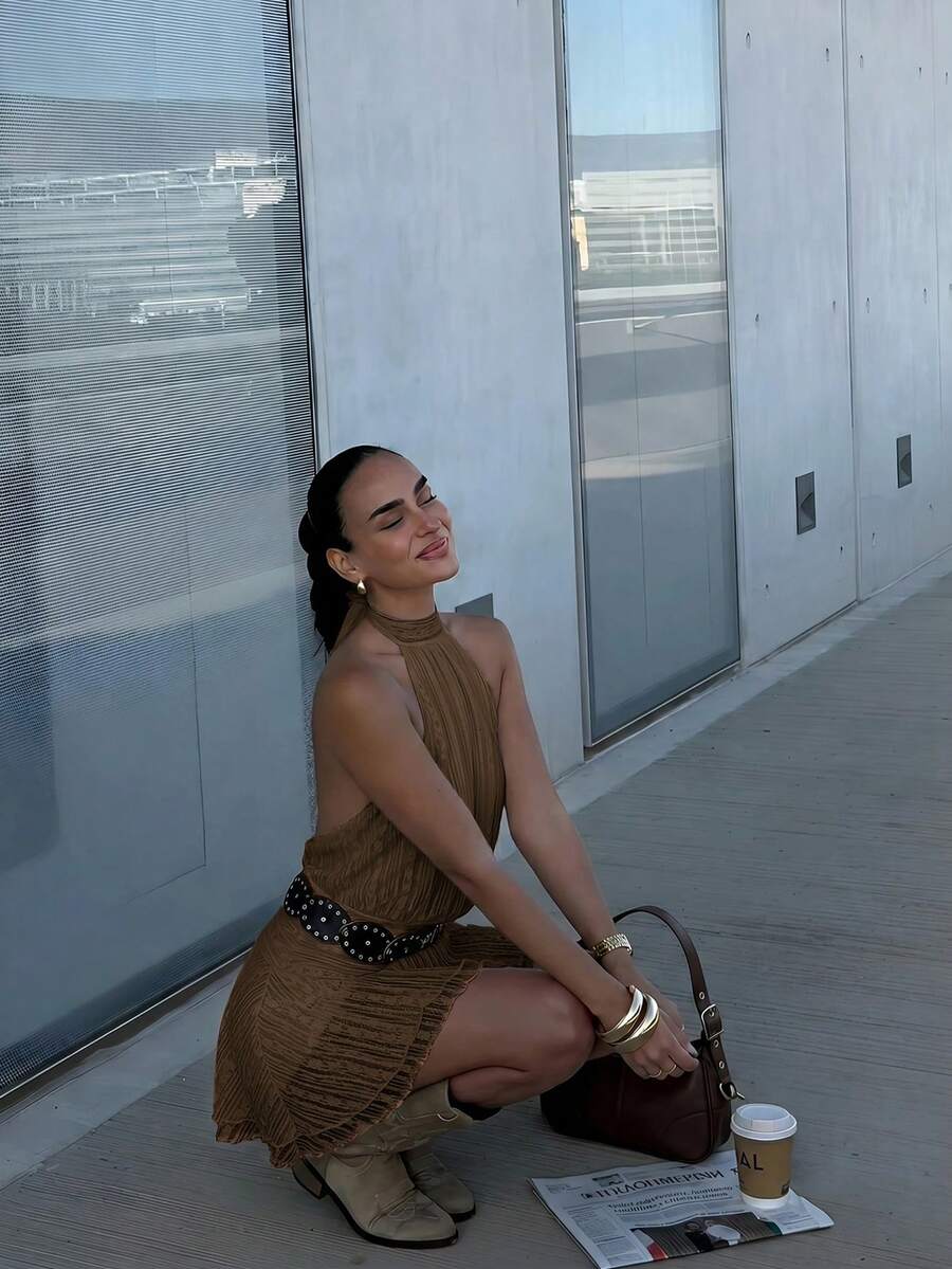 Nuevo vestido mini de mujer