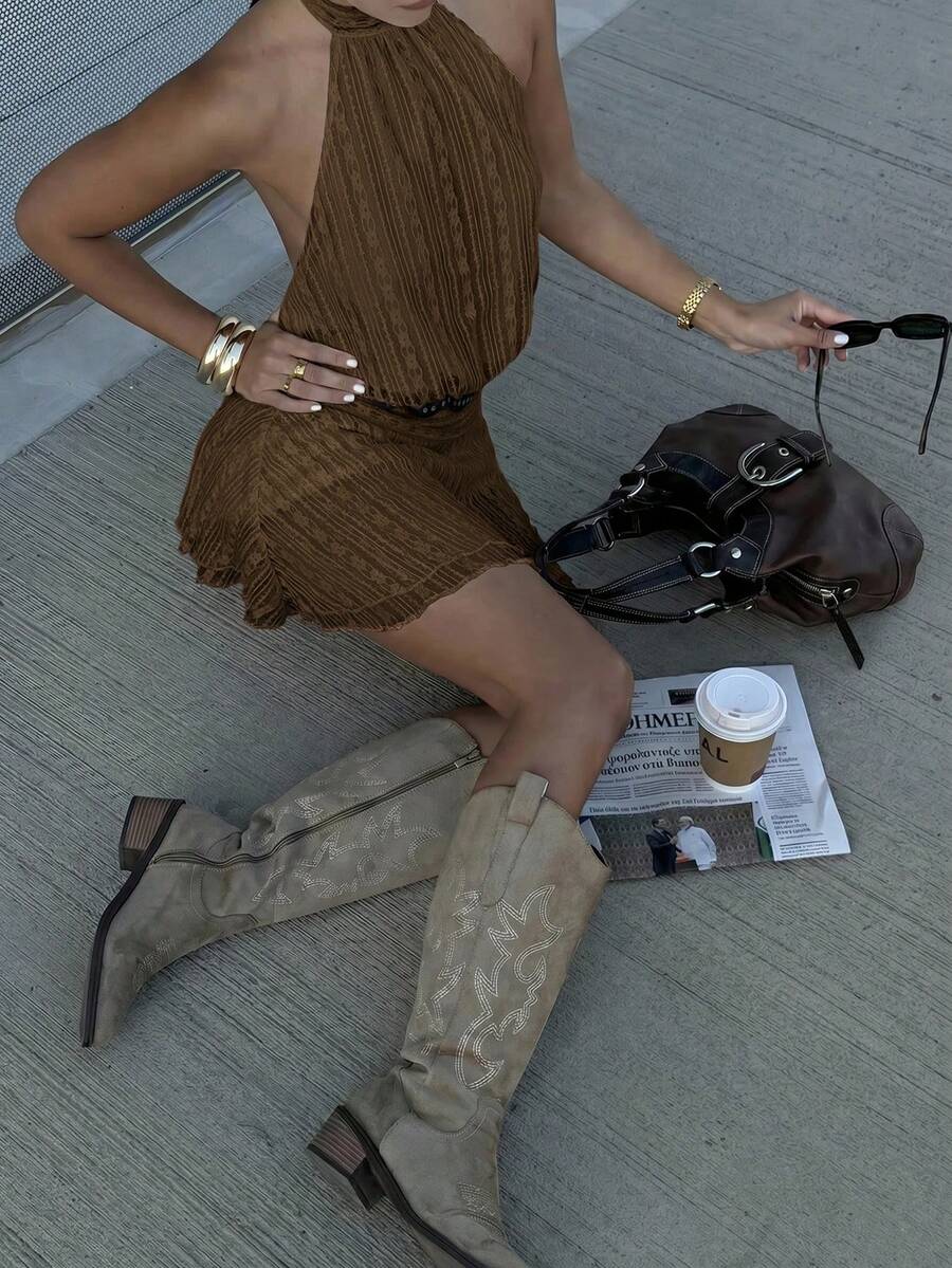 Nuevo vestido mini de mujer
