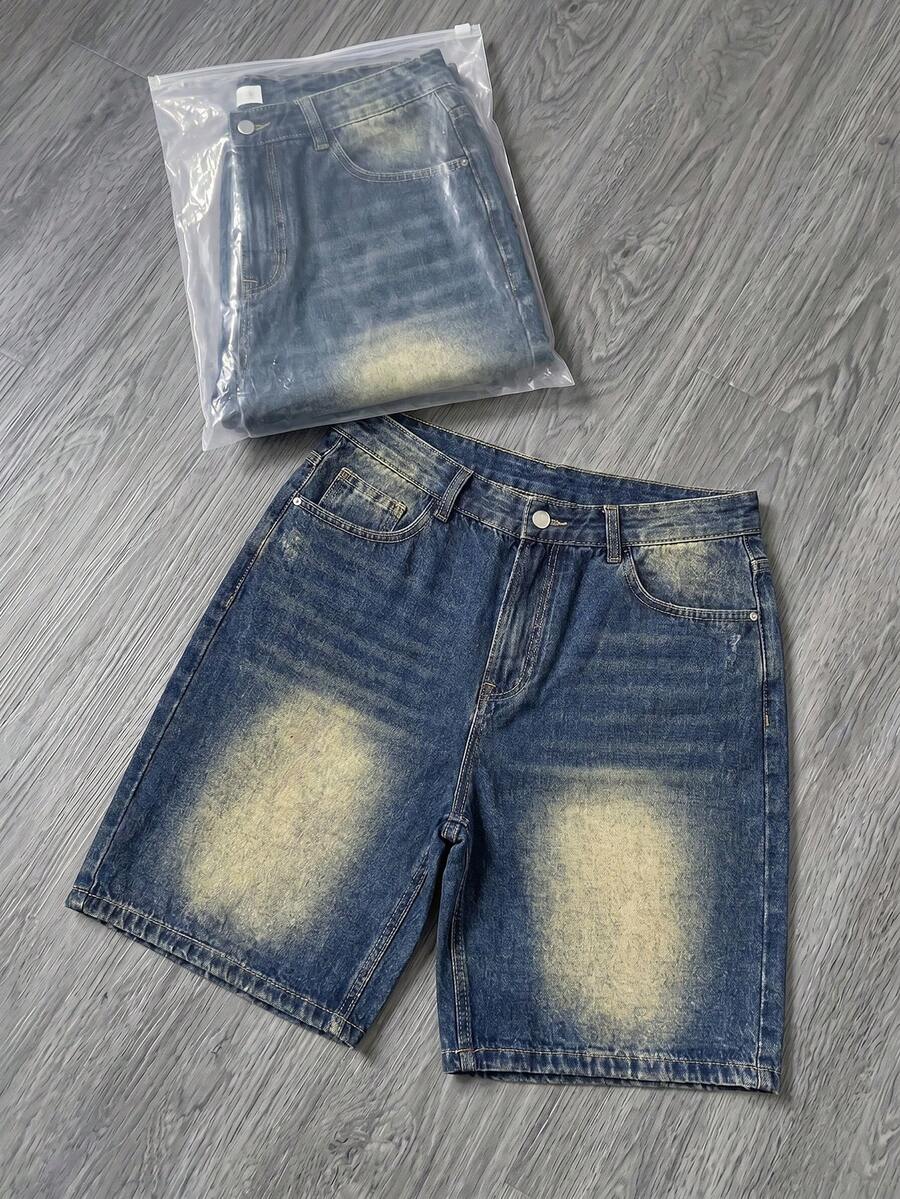 Shorts de mezclilla de 5 pulgadas de largo, pantalones de verano