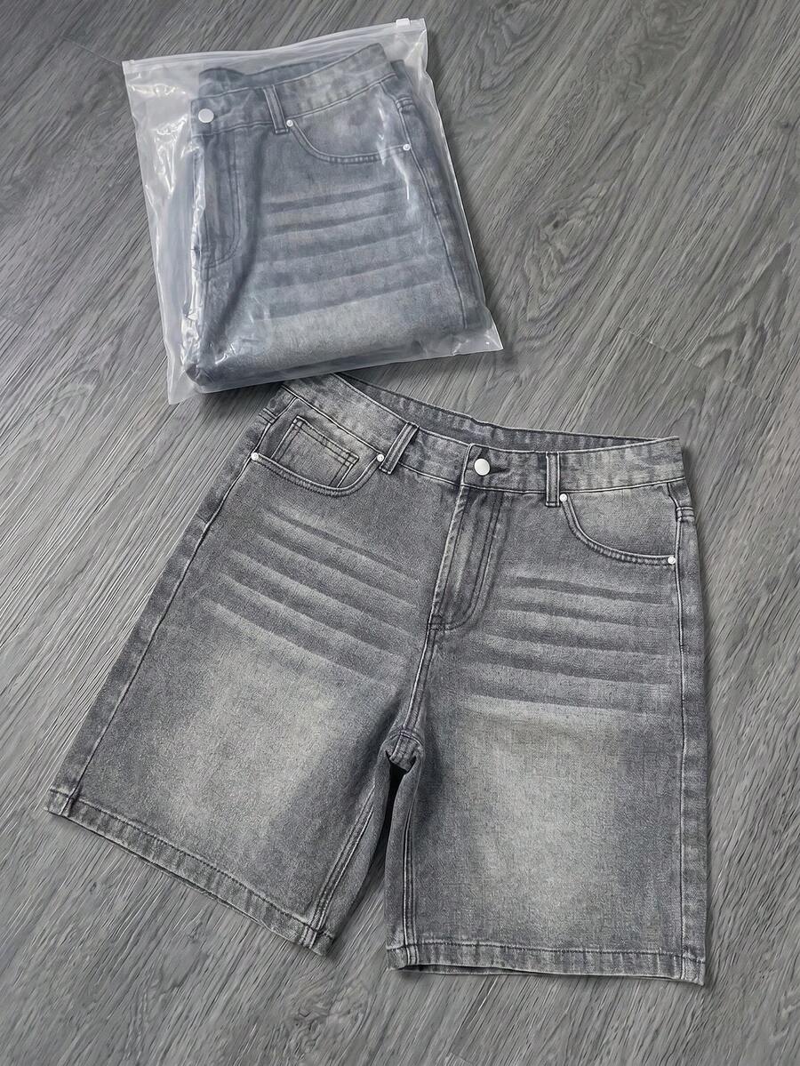 Shorts de mezclilla de 5 pulgadas de largo, pantalones de verano