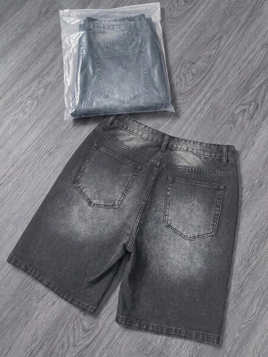 Shorts de mezclilla de 5 pulgadas de largo, pantalones de verano