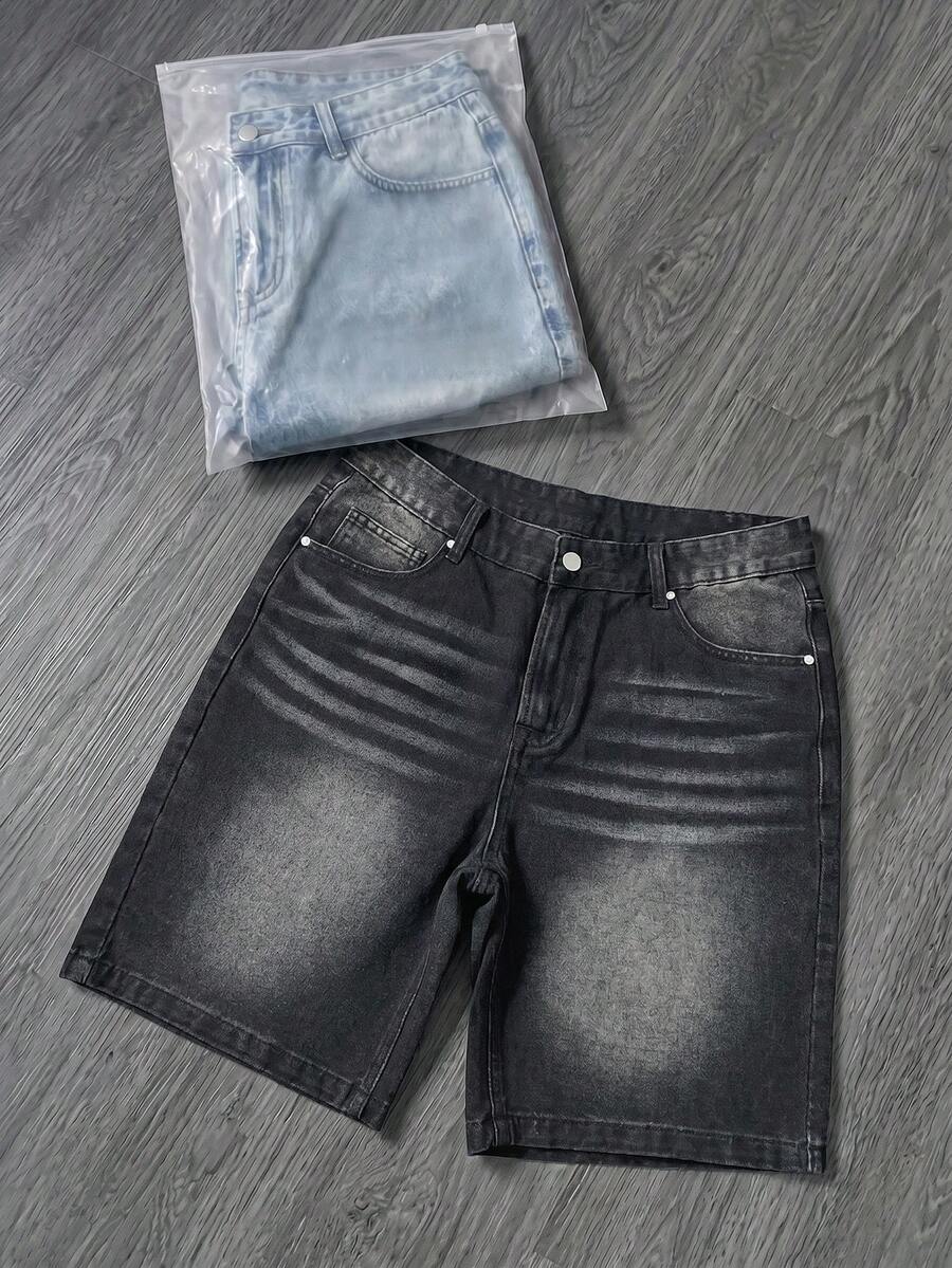 Shorts de mezclilla de 5 pulgadas de largo, pantalones de verano