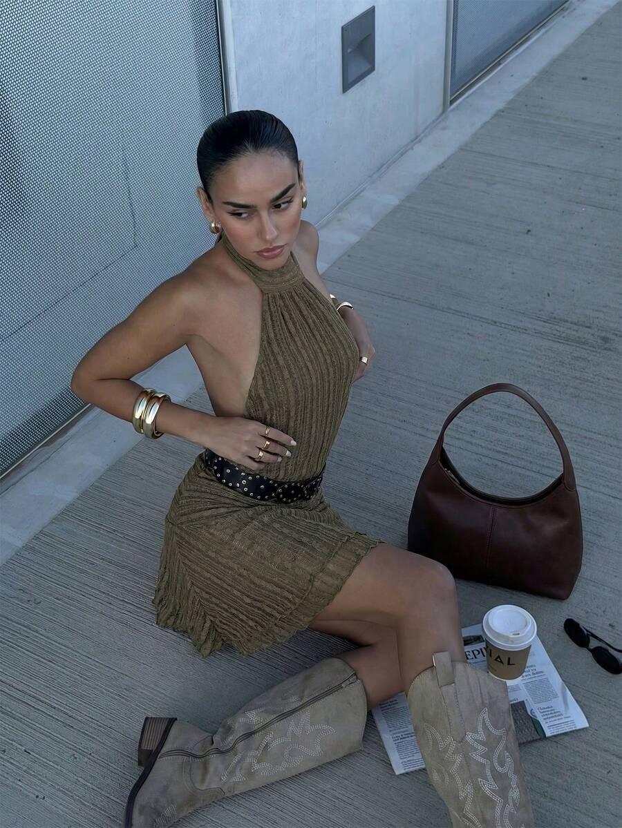Nuevo vestido mini de mujer