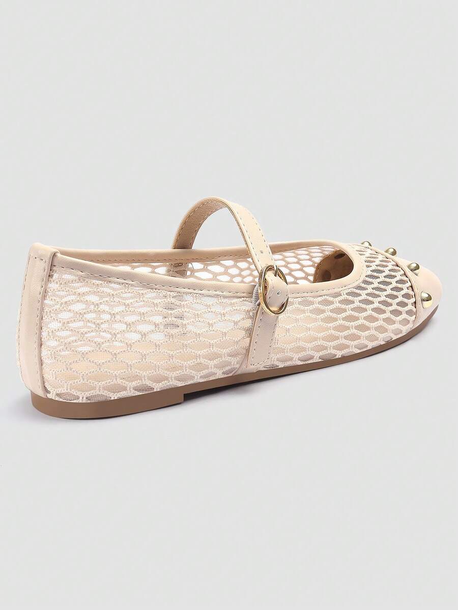 Primavera/Verano Nuevos Zapatos Planos de Lentejuelas