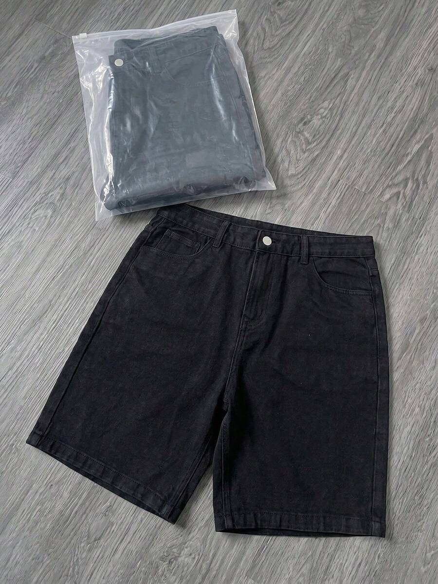 Shorts de mezclilla de 5 pulgadas de largo, pantalones de verano