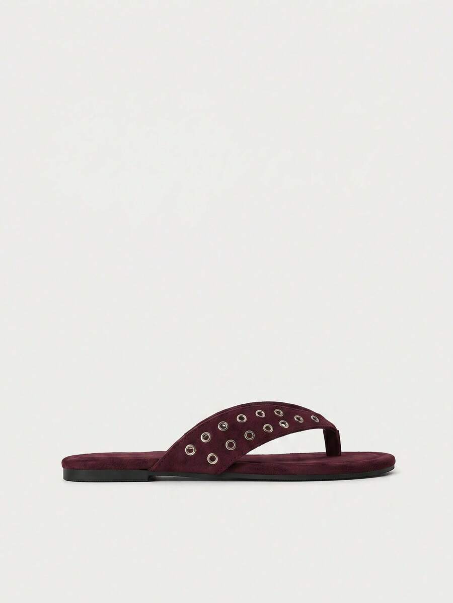 Sandalias de tacón con tiras y detalles de pedrería brillante