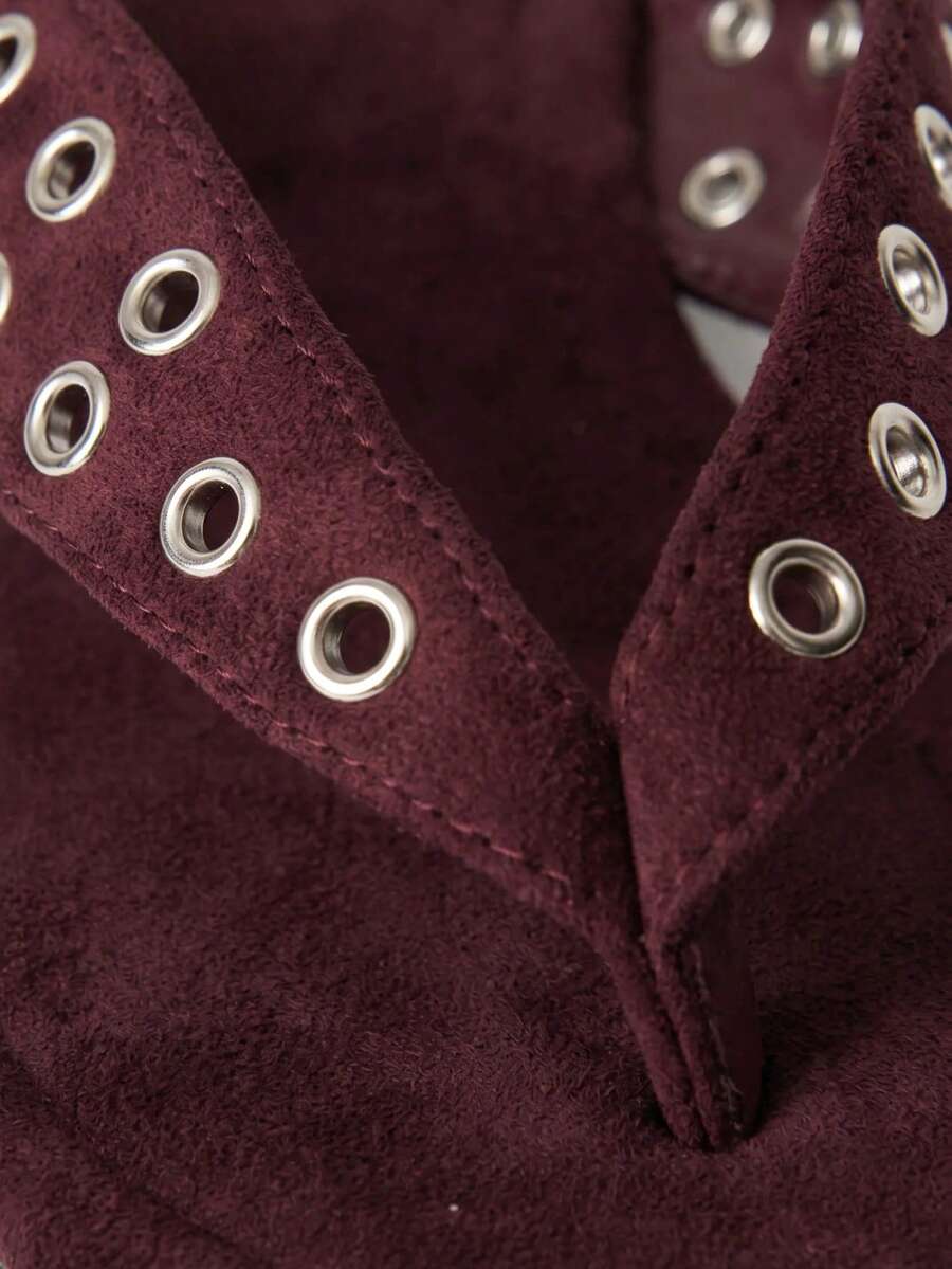 Sandalias de tacón con tiras y detalles de pedrería brillante