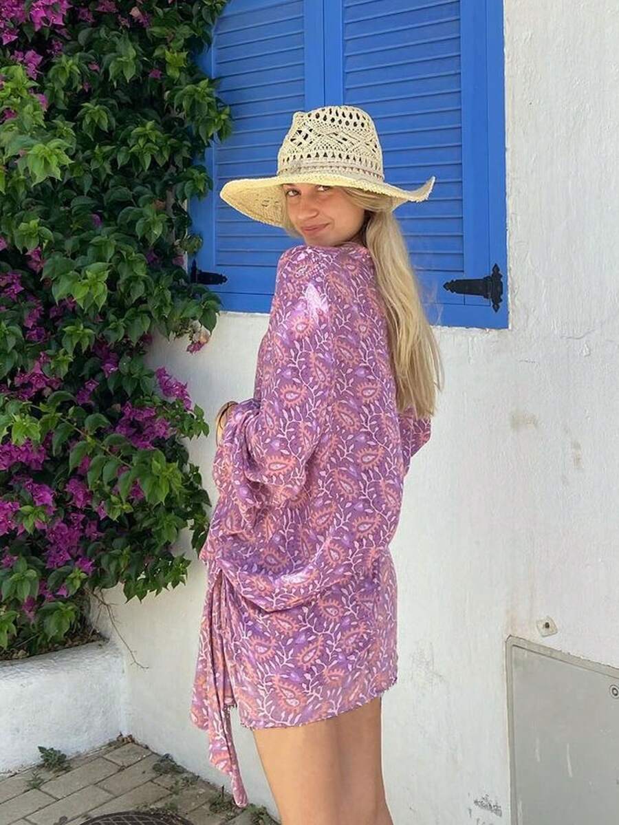 Conjunto de 2 piezas estilo bohemio elegante