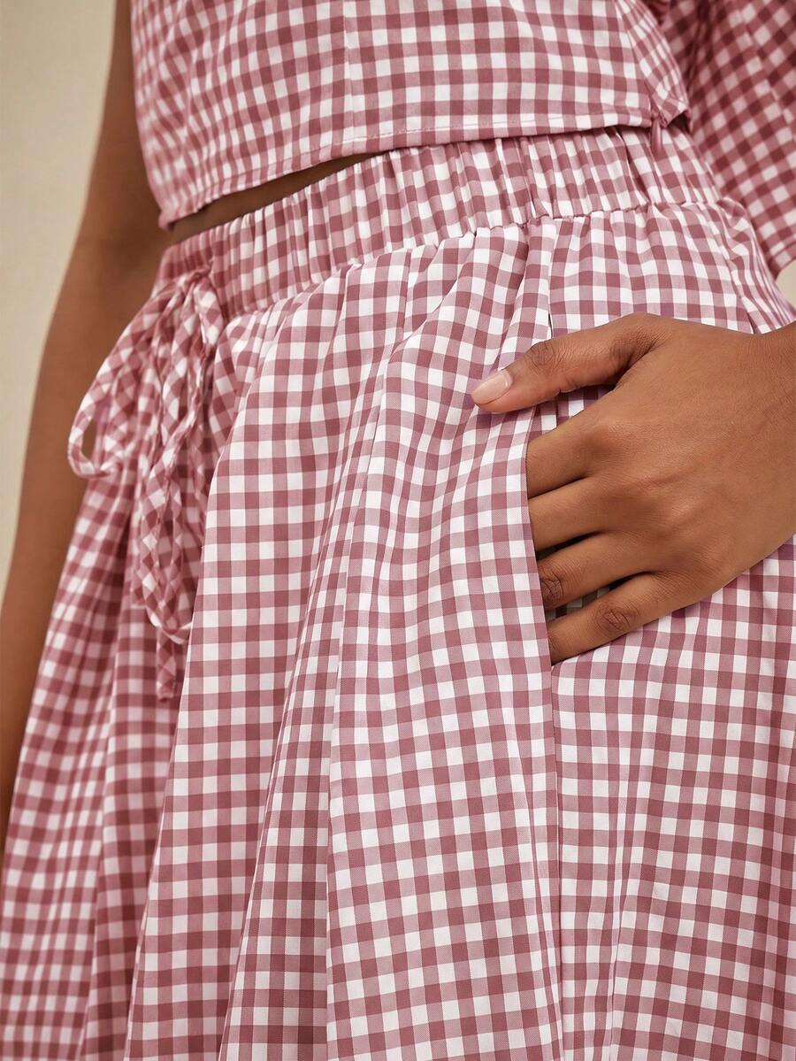 Pantalones de cintura alta, pantalón globo suelto y oversize.