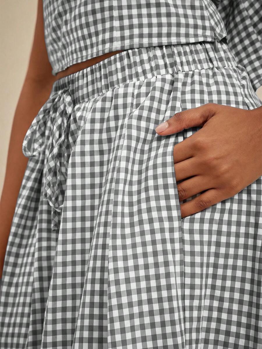 Pantalones de cintura alta, pantalón globo suelto y oversize.
