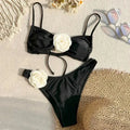 Traje de baño Bandeau de flores para Mujer