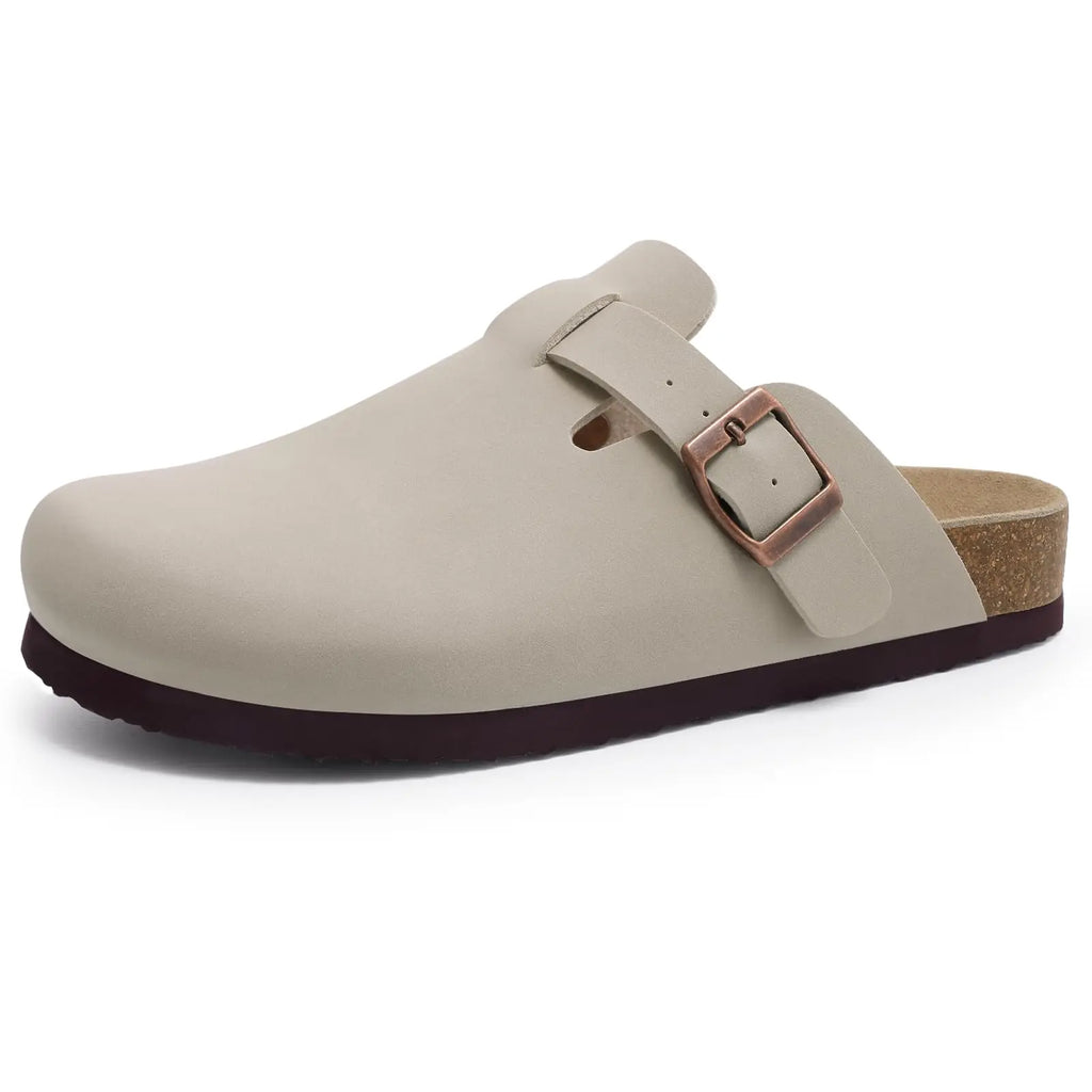 Zapatillas de gamuza a la moda para mujer