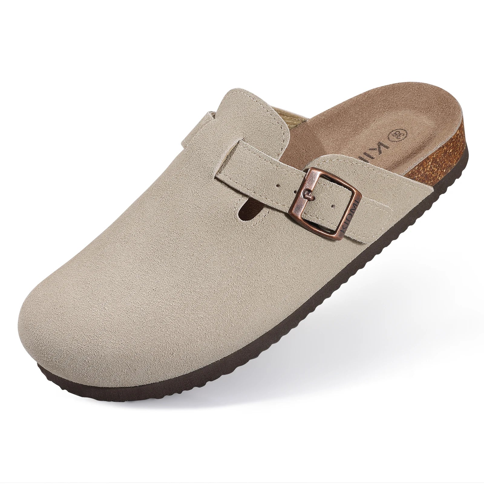 Zapatillas de gamuza a la moda para mujer