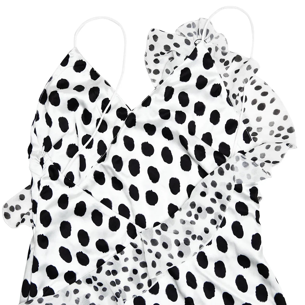 Julissa Backless Floral Maxi Dress