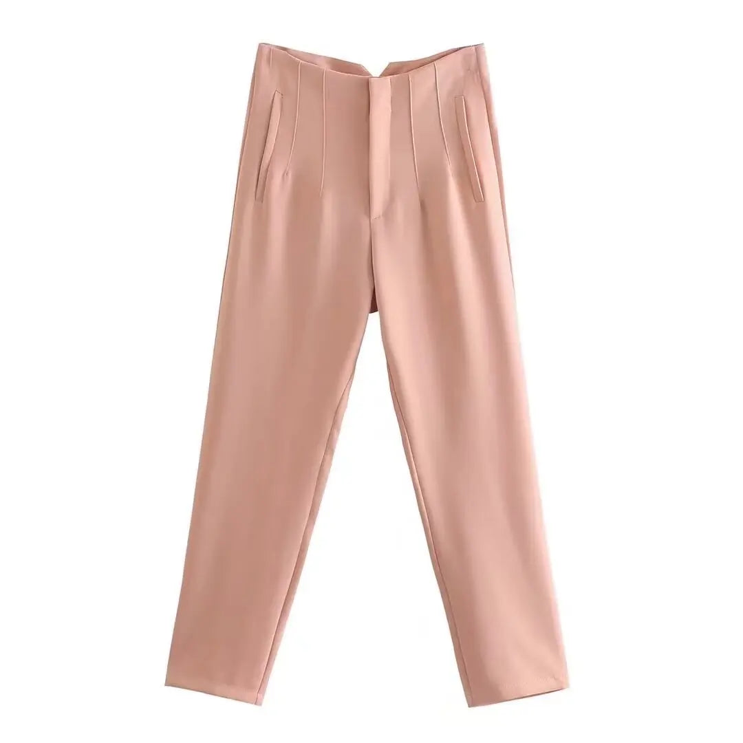 Pantalones de mujer Ropa de oficina de moda formales
