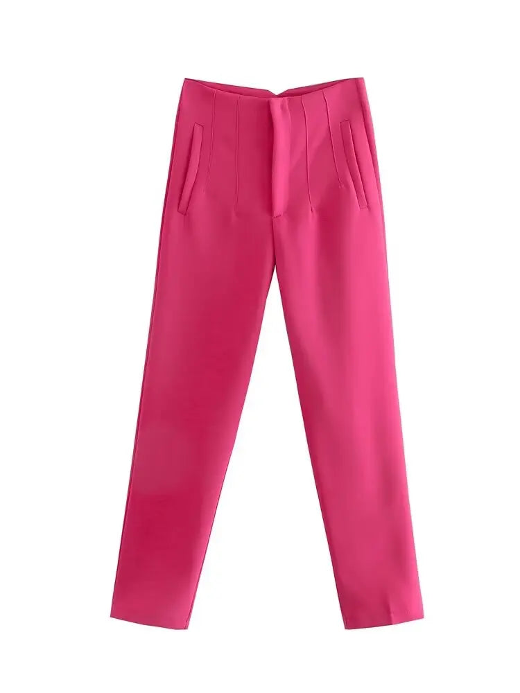 Pantalones de mujer Ropa de oficina de moda formales