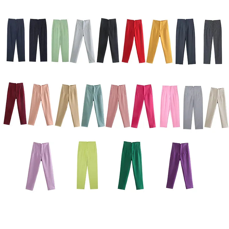 Pantalones de mujer Ropa de oficina de moda formales
