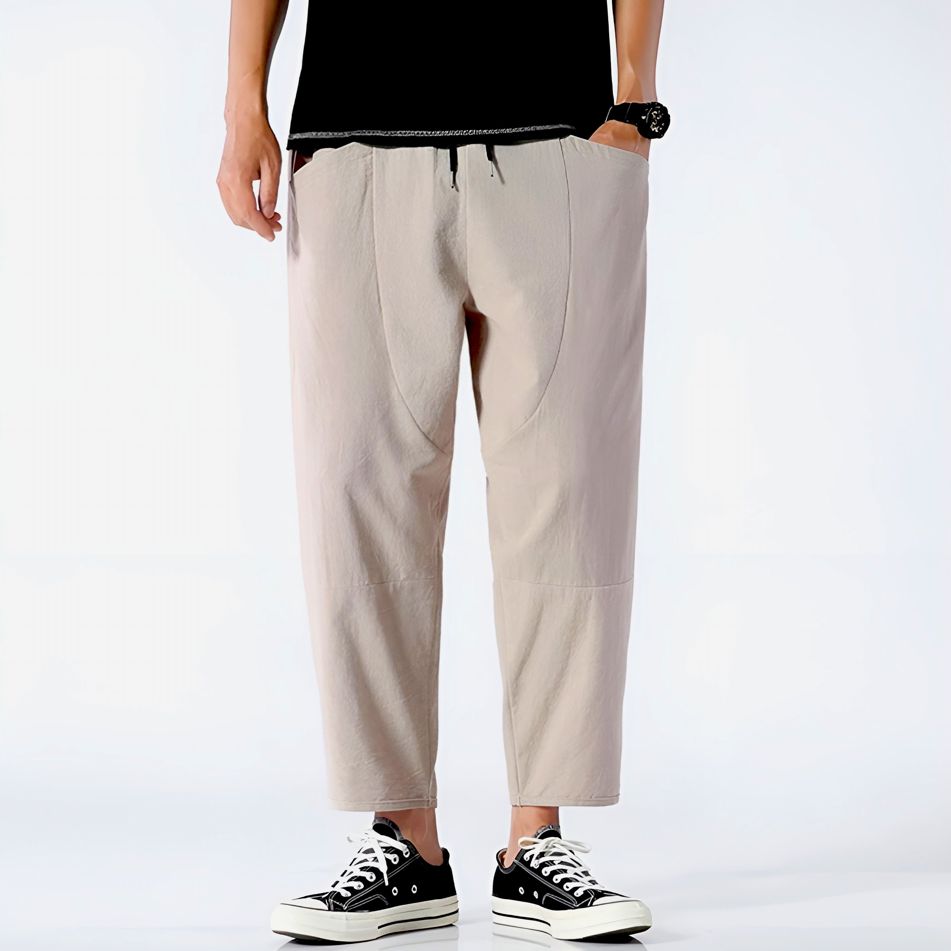 Pantalones de algodón Merlek
